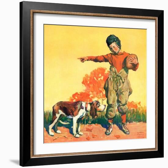 "Go Home, Boy!,"November 1, 1928-William Meade Prince-Framed Giclee Print