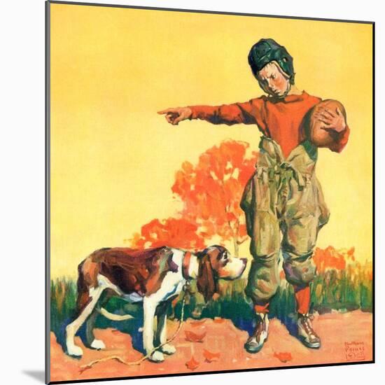 "Go Home, Boy!,"November 1, 1928-William Meade Prince-Mounted Giclee Print