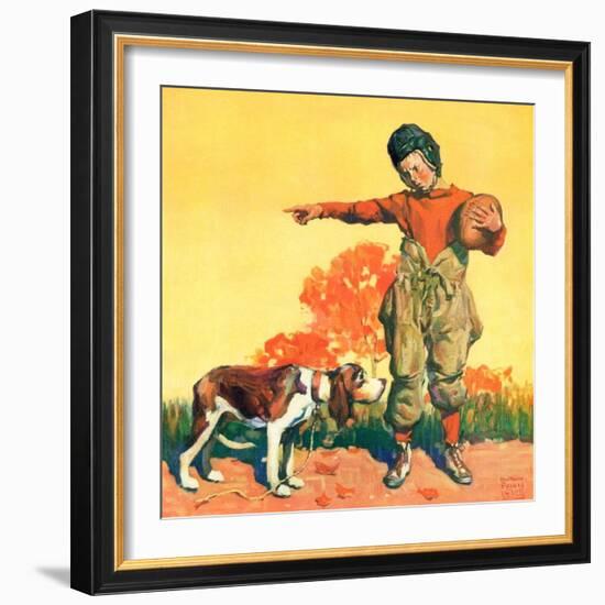 "Go Home, Boy!,"November 1, 1928-William Meade Prince-Framed Giclee Print