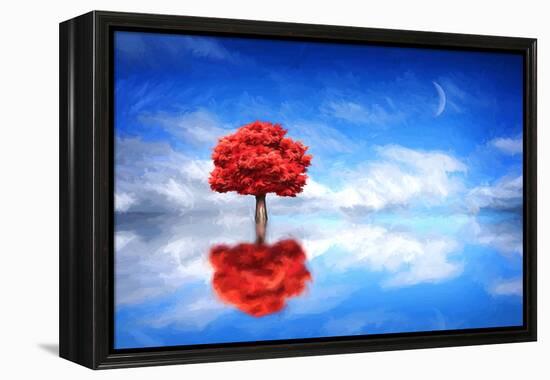 Go it Alone-Philippe Sainte-Laudy-Framed Premier Image Canvas