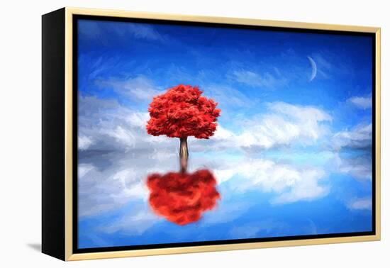 Go it Alone-Philippe Sainte-Laudy-Framed Premier Image Canvas