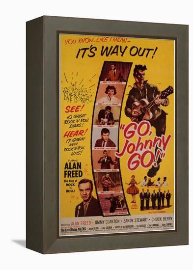 Go, Johnny, Go!, 1959-null-Framed Stretched Canvas