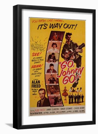 Go, Johnny, Go!, 1959-null-Framed Art Print