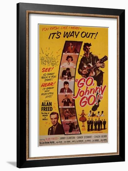 Go, Johnny, Go!, 1959-null-Framed Art Print