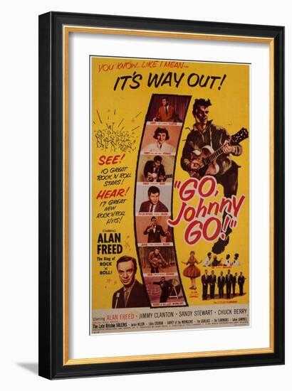 Go, Johnny, Go!, 1959-null-Framed Art Print