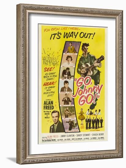 Go, Johnny, Go!-null-Framed Art Print