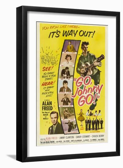 Go, Johnny, Go!-null-Framed Art Print