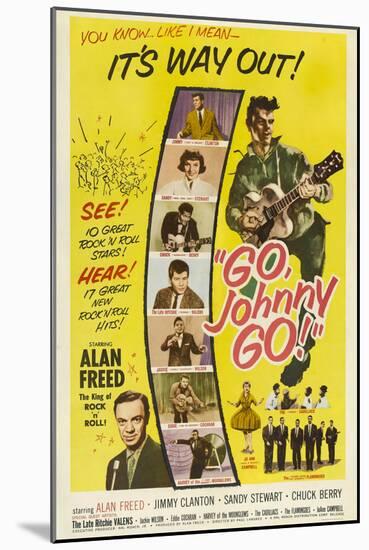 Go, Johnny, Go!-null-Mounted Art Print