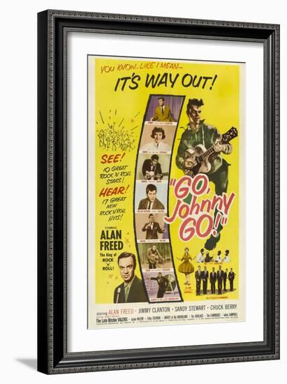 Go, Johnny, Go!-null-Framed Art Print