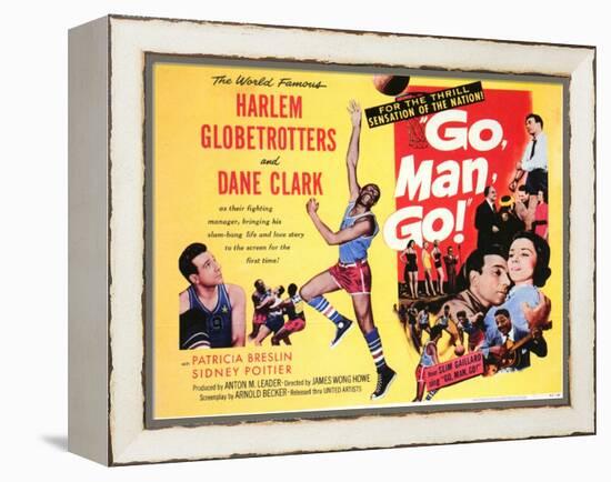 Go, Man, Go, 1954-null-Framed Stretched Canvas