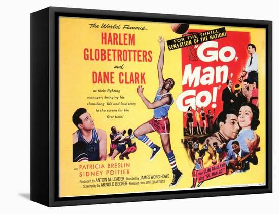 Go, Man, Go, 1954-null-Framed Stretched Canvas