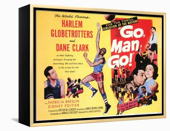 Go, Man, Go, 1954-null-Framed Stretched Canvas