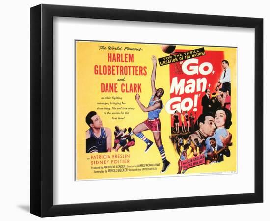 Go, Man, Go, 1954-null-Framed Art Print