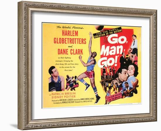 Go, Man, Go, 1954-null-Framed Art Print