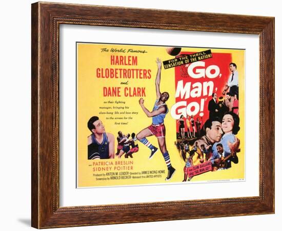 Go, Man, Go, 1954-null-Framed Art Print