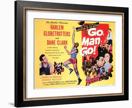 Go, Man, Go, 1954-null-Framed Art Print