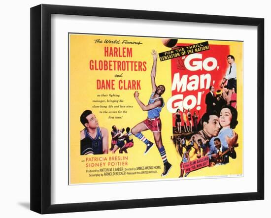 Go, Man, Go, 1954-null-Framed Art Print