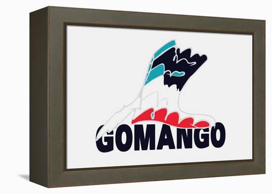 Go Man Go Annimo-null-Framed Stretched Canvas