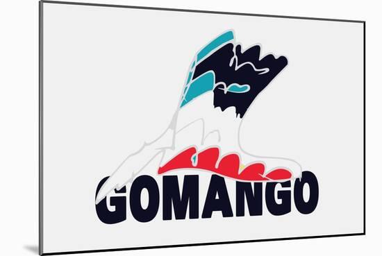 Go Man Go Annimo-null-Mounted Art Print