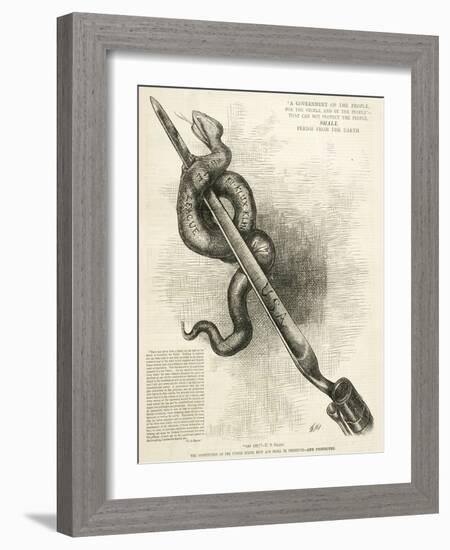 Go On!, 1876-Thomas Nast-Framed Giclee Print