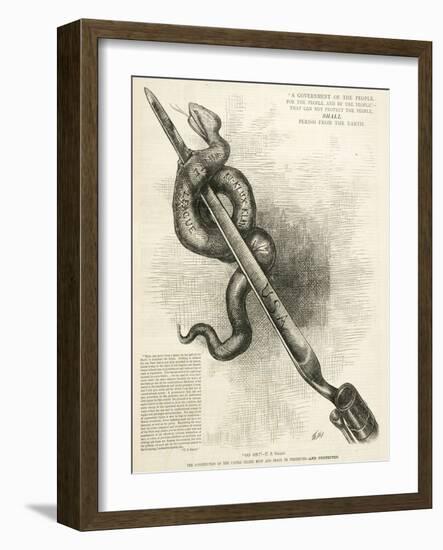 Go On!, 1876-Thomas Nast-Framed Giclee Print