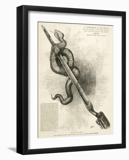 Go On!, 1876-Thomas Nast-Framed Giclee Print