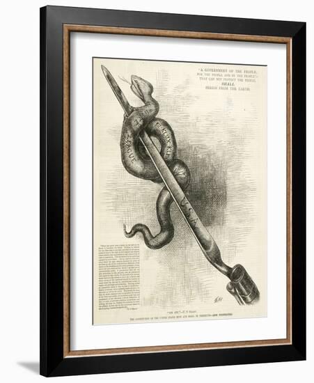 Go On!, 1876-Thomas Nast-Framed Giclee Print