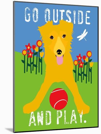 Go Outside and Play-Ginger Oliphant-Mounted Art Print