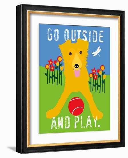 Go Outside and Play-Ginger Oliphant-Framed Art Print