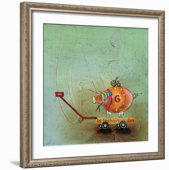 Go Pig-Stacy Dynan-Framed Giclee Print