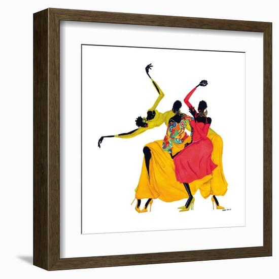 Go Sally Go!-Shan Kelly-Framed Art Print