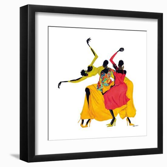 Go Sally Go!-Shan Kelly-Framed Art Print