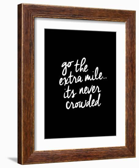 Go The Extra Mile-Brett Wilson-Framed Art Print