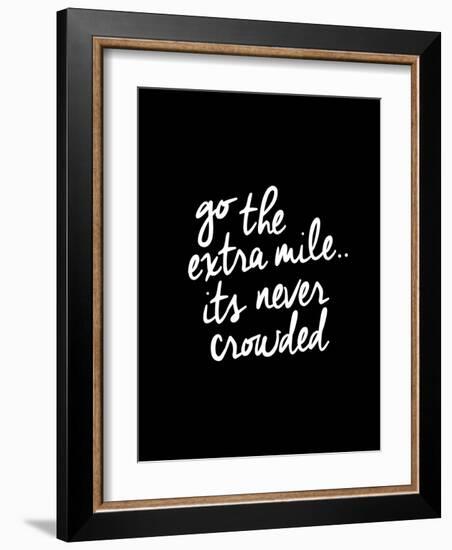 Go The Extra Mile-Brett Wilson-Framed Art Print