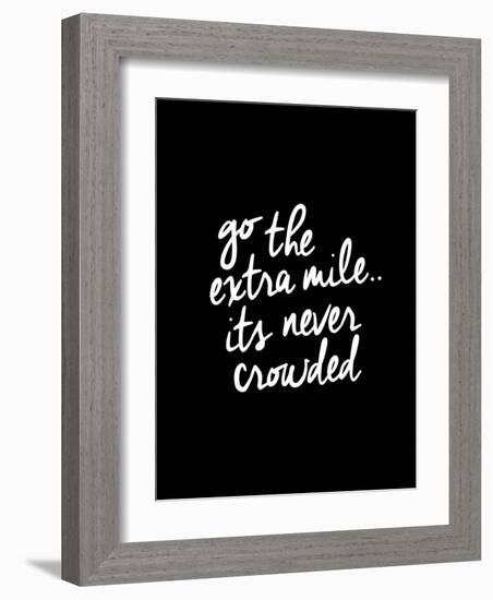 Go The Extra Mile-Brett Wilson-Framed Art Print