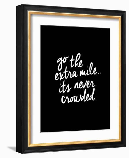 Go The Extra Mile-Brett Wilson-Framed Art Print