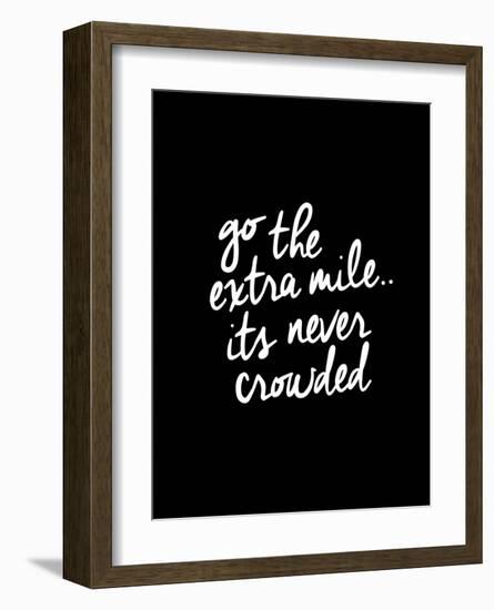 Go The Extra Mile-Brett Wilson-Framed Art Print