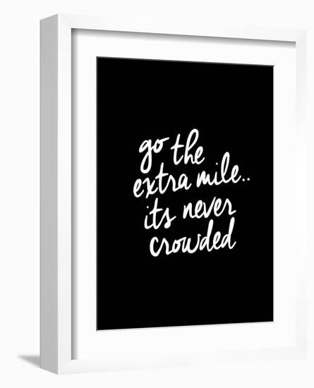 Go The Extra Mile-Brett Wilson-Framed Art Print