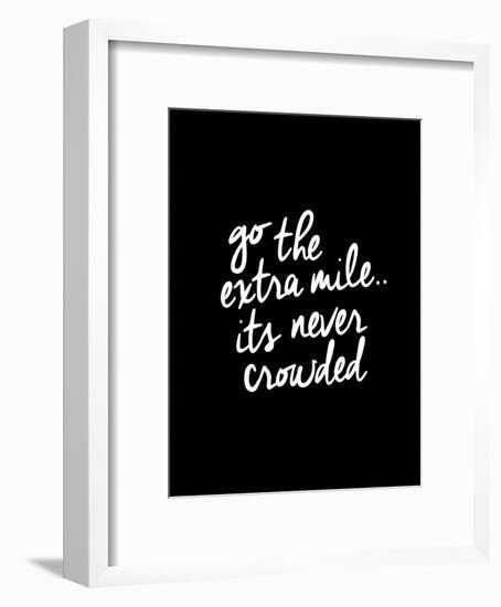 Go The Extra Mile-Brett Wilson-Framed Art Print