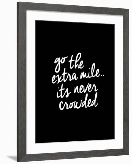 Go The Extra Mile-Brett Wilson-Framed Art Print