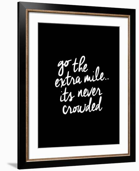 Go The Extra Mile-Brett Wilson-Framed Art Print