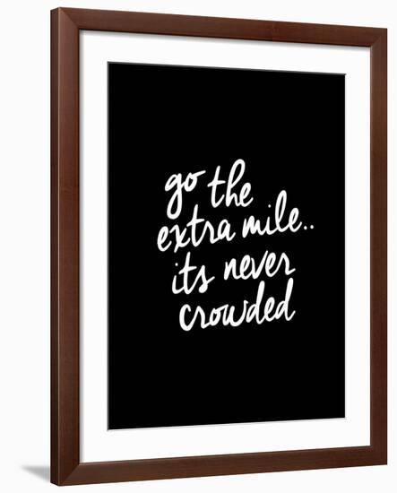 Go The Extra Mile-Brett Wilson-Framed Art Print