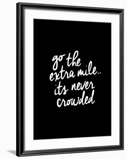 Go The Extra Mile-Brett Wilson-Framed Art Print