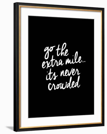 Go The Extra Mile-Brett Wilson-Framed Art Print