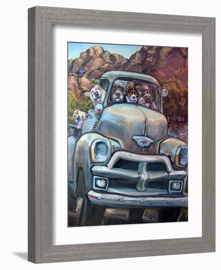 Go Time-CR Townsend-Framed Art Print