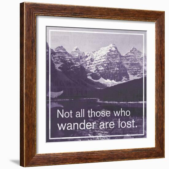 GO Wander-Lauren Gibbons-Framed Art Print