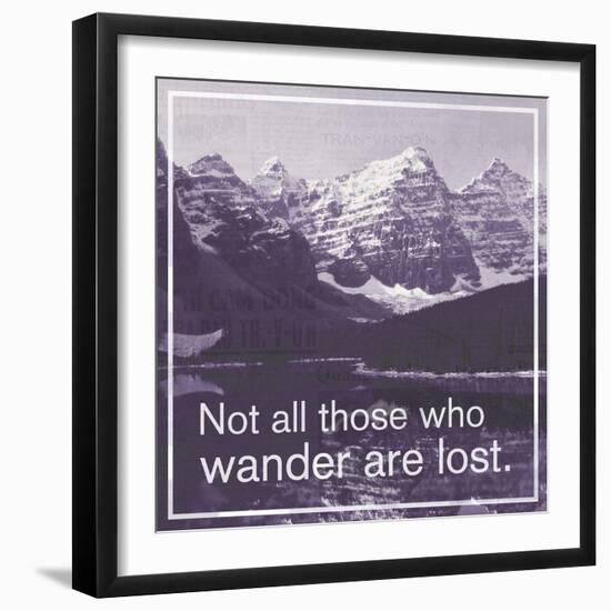 GO Wander-Lauren Gibbons-Framed Art Print