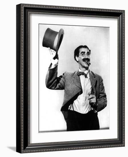 Go West (Les Chercheurs D' Or) De Edward Buzzell Avec Groucho Marx, 1940-null-Framed Photo