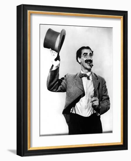 Go West (Les Chercheurs D' Or) De Edward Buzzell Avec Groucho Marx, 1940-null-Framed Photo