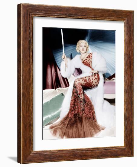 GO WEST YOUNG MAN, Mae West, 1936-null-Framed Photo